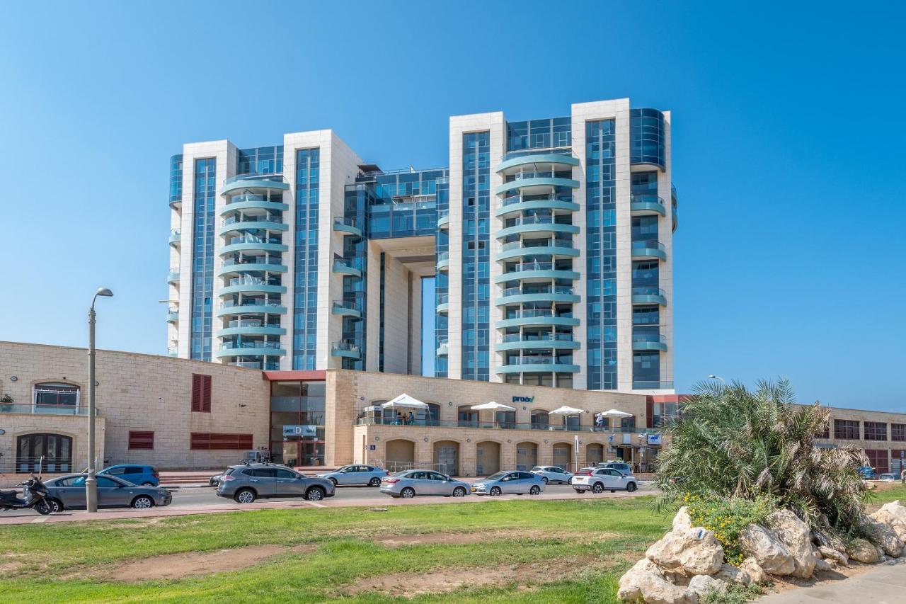 Front Of Beach Next Ritz Hotel - 3 Bedroom& 3 Bathroom Herzliya Exterior photo